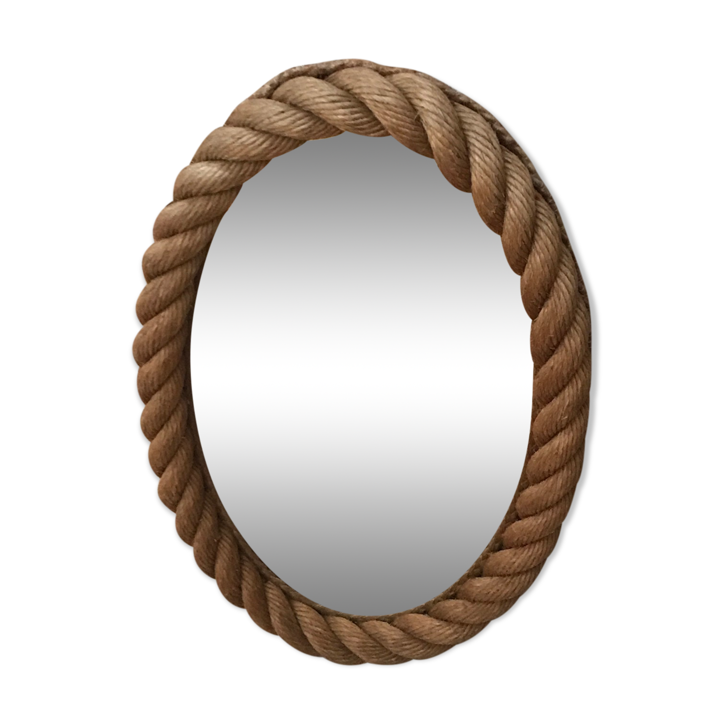 Oval rope mirror