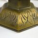 Solid Brass Table Lamp by Oscar Antonssons for Ystad-Metall, Sweden, 1940s