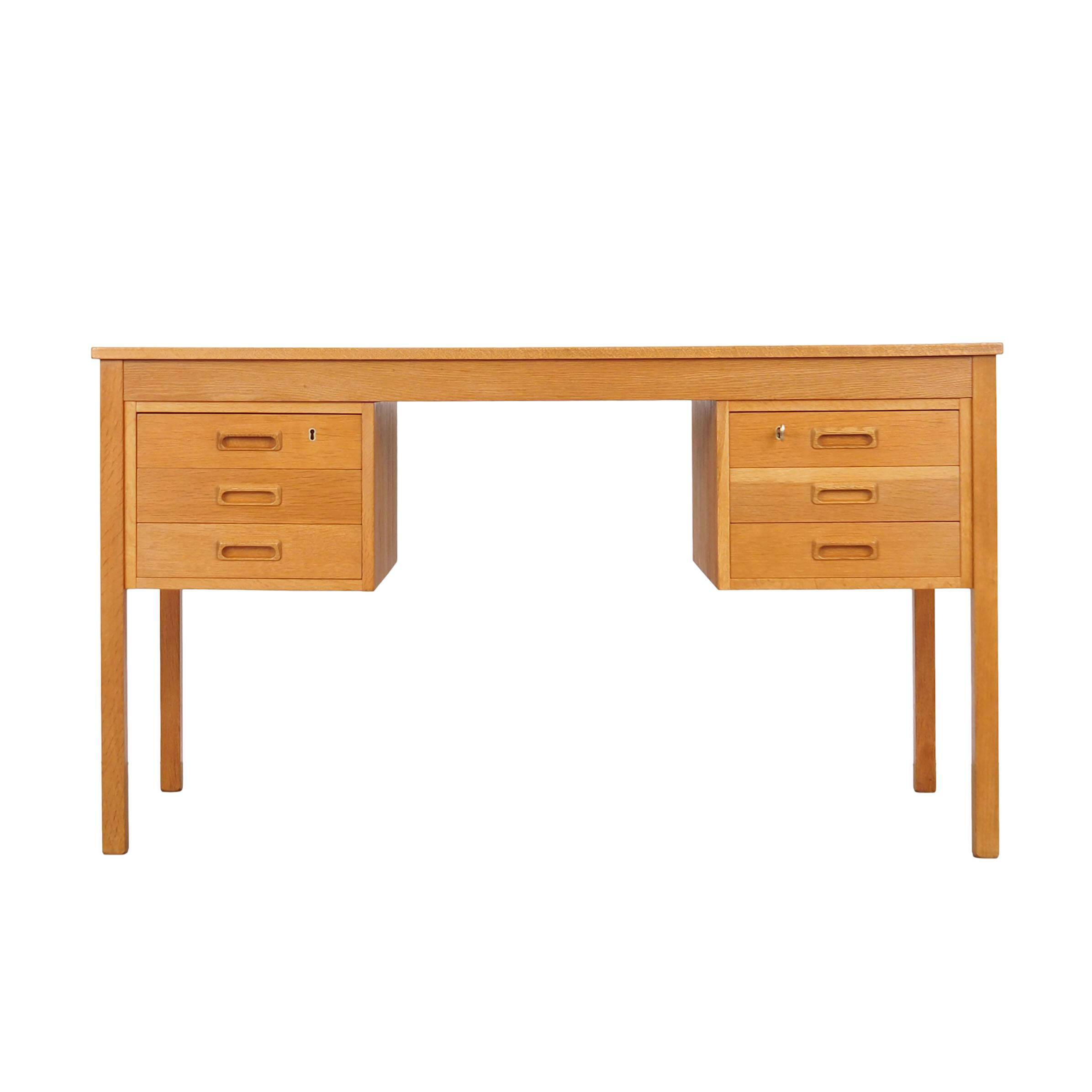 Ash desk, Danish design, 1970s, production: Denmark