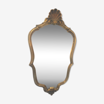 Miroir, de style rocaille, circa 1950 - 60x32cm