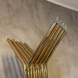Lampadaire en laiton 1970