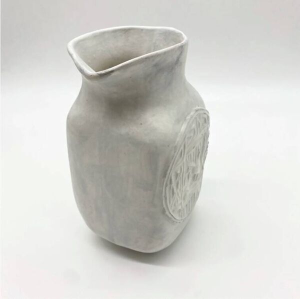 Pichet en céramique émaillée Vallauris, 1960