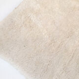 Moroccan Berber carpet Beni 0uarain ecru uni 297x202cm