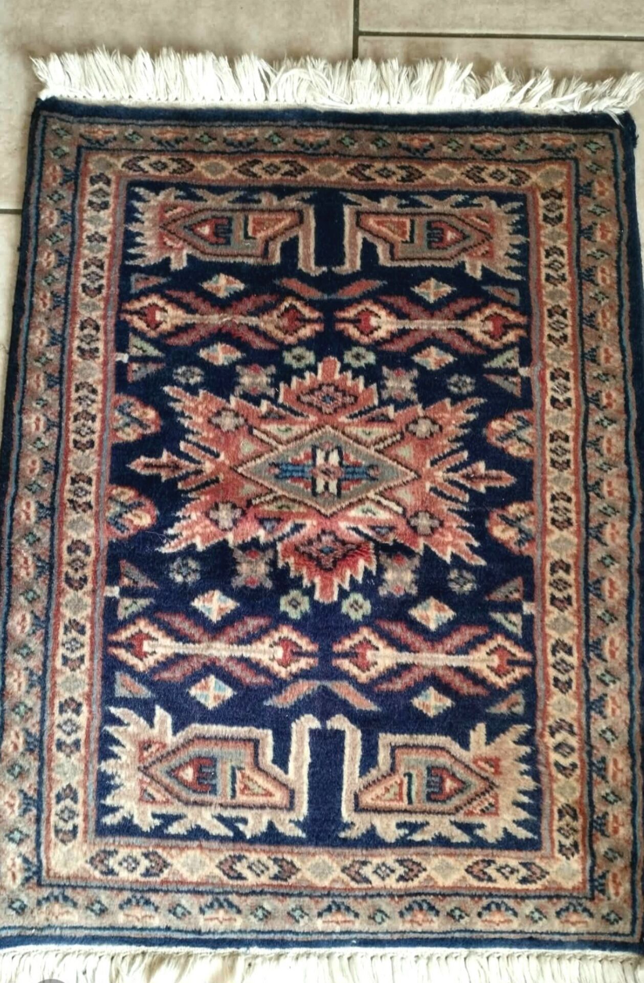 Small Oriental rug