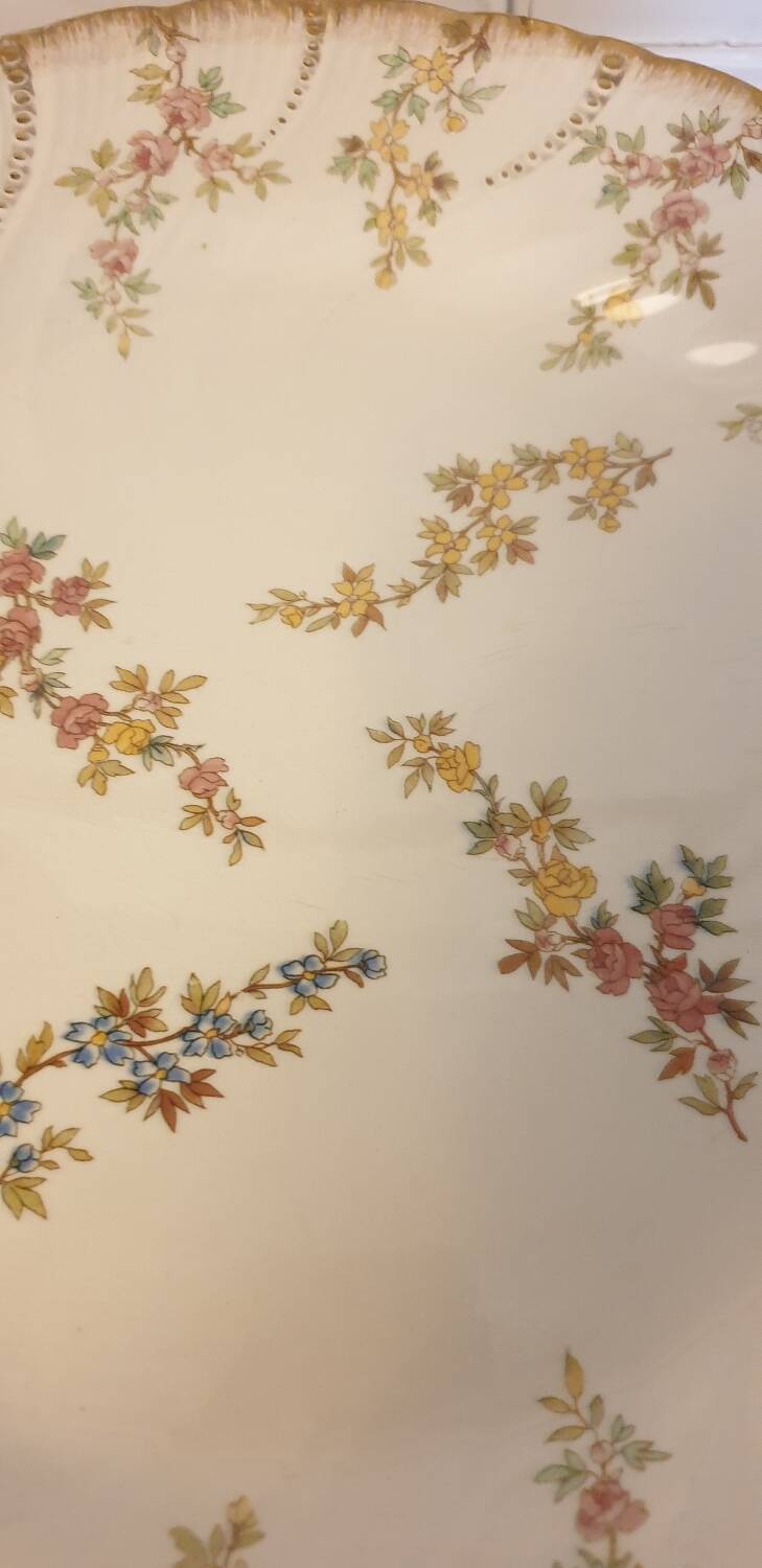 Three Louis XV dishes from Sarreguemines