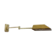 Fischer Leuchten brass wall lamp