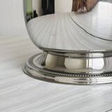 Seau à champagne vintage en métal brillant