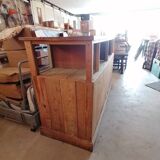 Old workshop furniture, central island