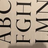 Typographic collection poster