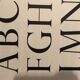 Typographic collection poster