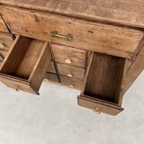 Old trade furniture with oak drawers XL format