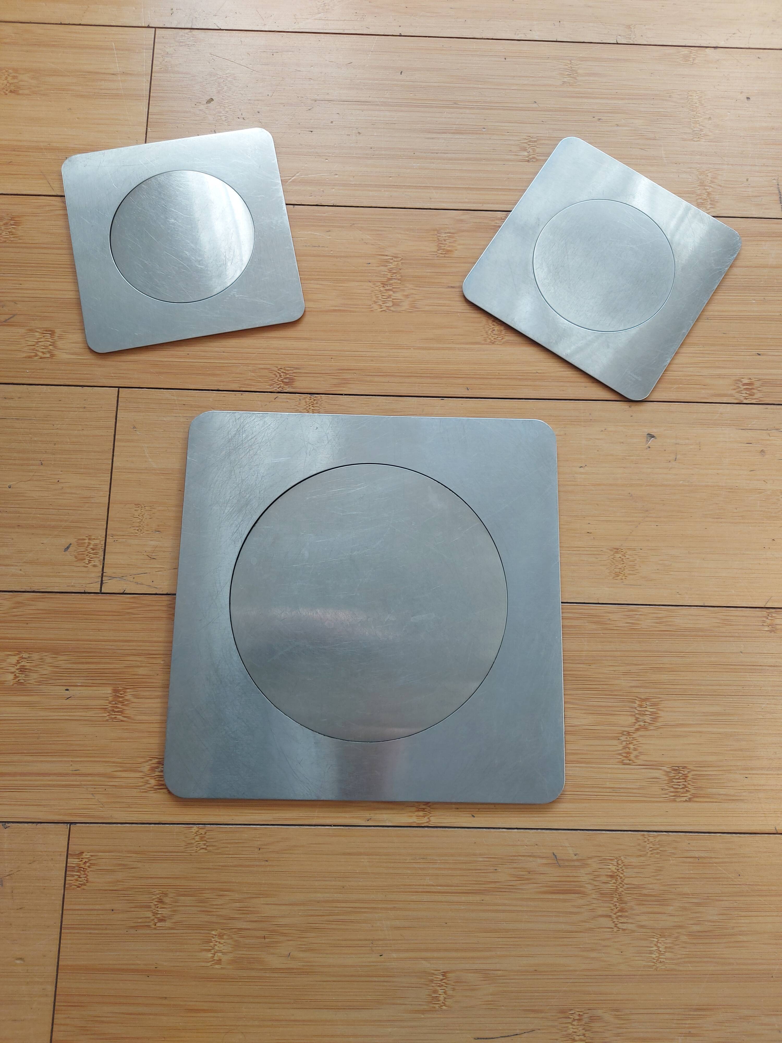 Set of 3 vintage 70's trivets