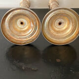 Pair of candle holders