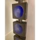 A wall mirror by ewa wrangel and lars nilsson gt ateljé hovmantorp 1960-70's.
