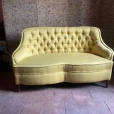 Small padded toad bench