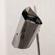 Space Age floor lamp with 2 chrome metal spotlights from the 60s/70s