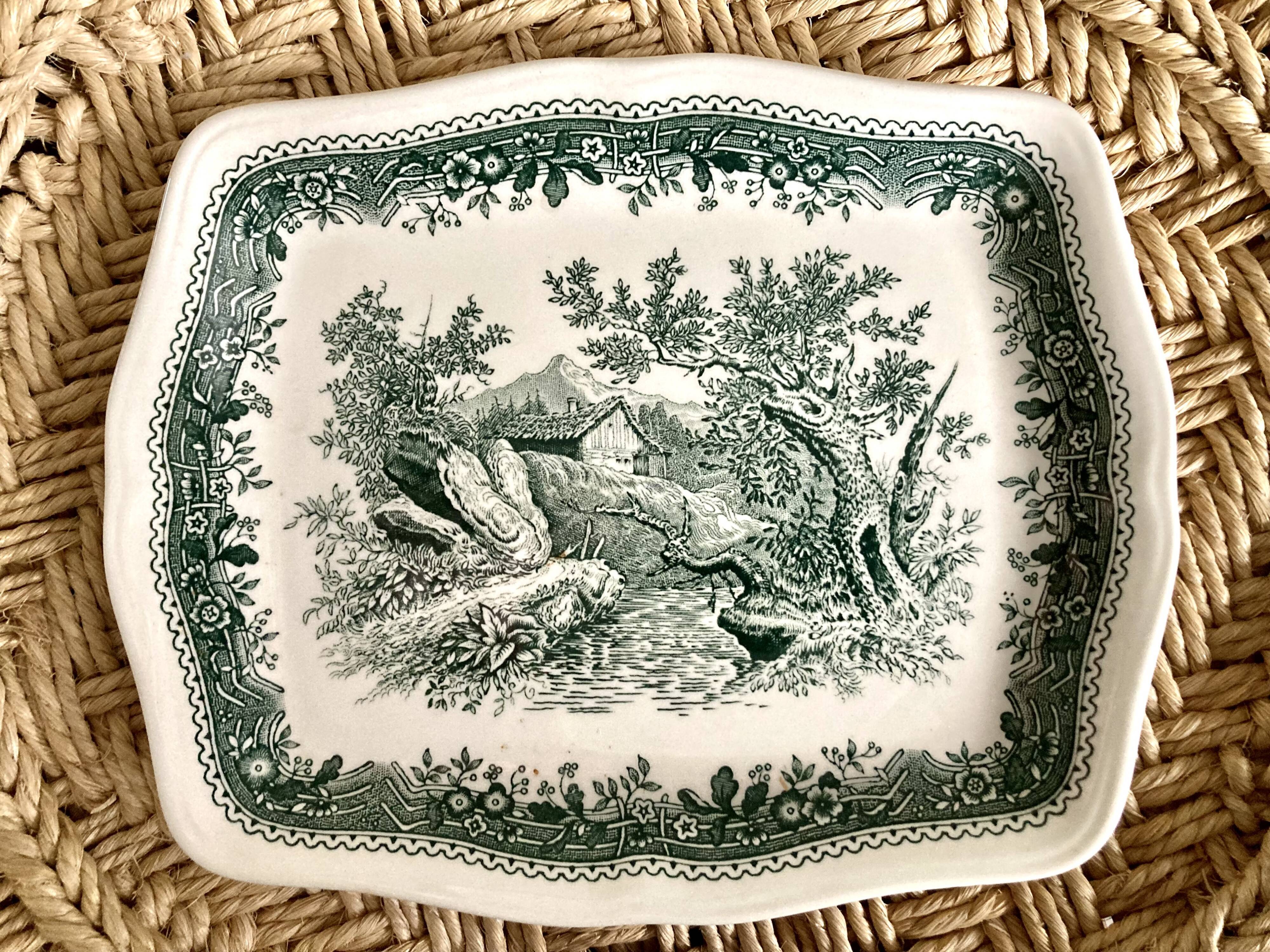 Assiette à beurre Villeroy & Boch Burgenland verte