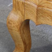 Vintage Mid-Century Danish Oak Baroque/Rococo style Commode