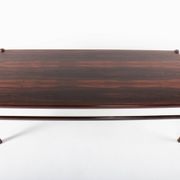Table basse en palissandre par Henning Korch - CF Christiansen Silkeborg