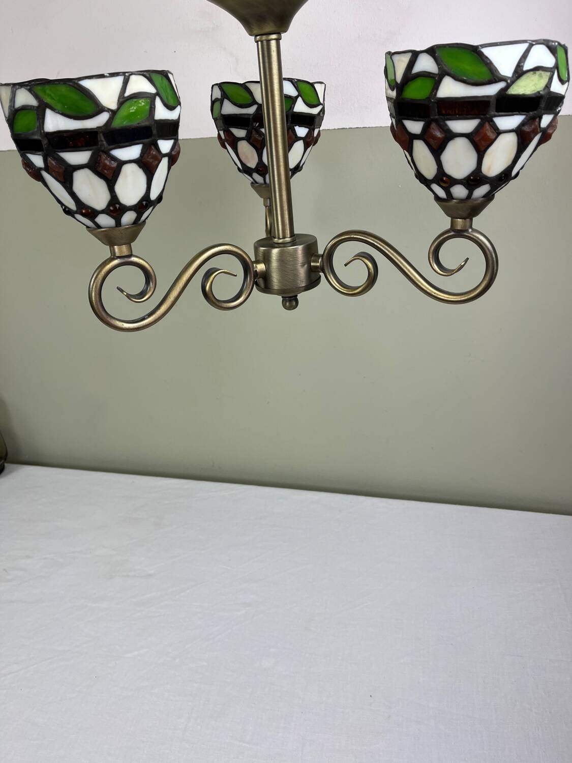 Lustre pâte de verre