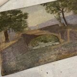 Painting on wood