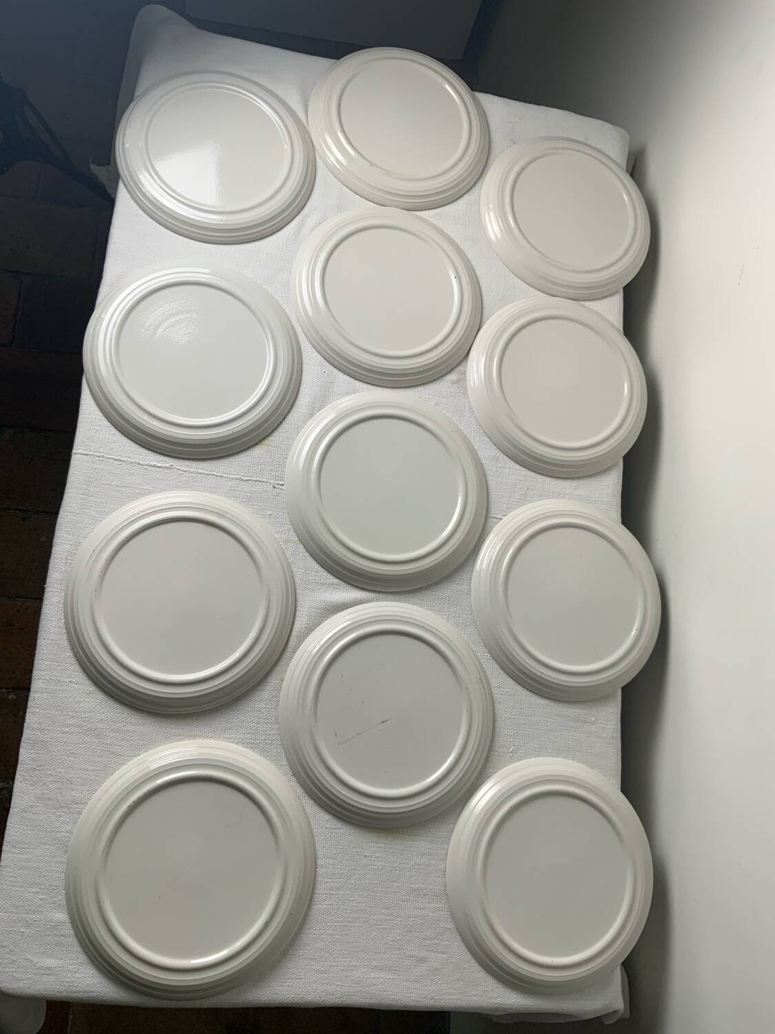 12 Vintage Dessert Plates