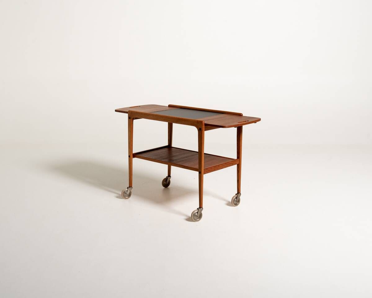 Yngve Ekström "Thea" oak serving trolley