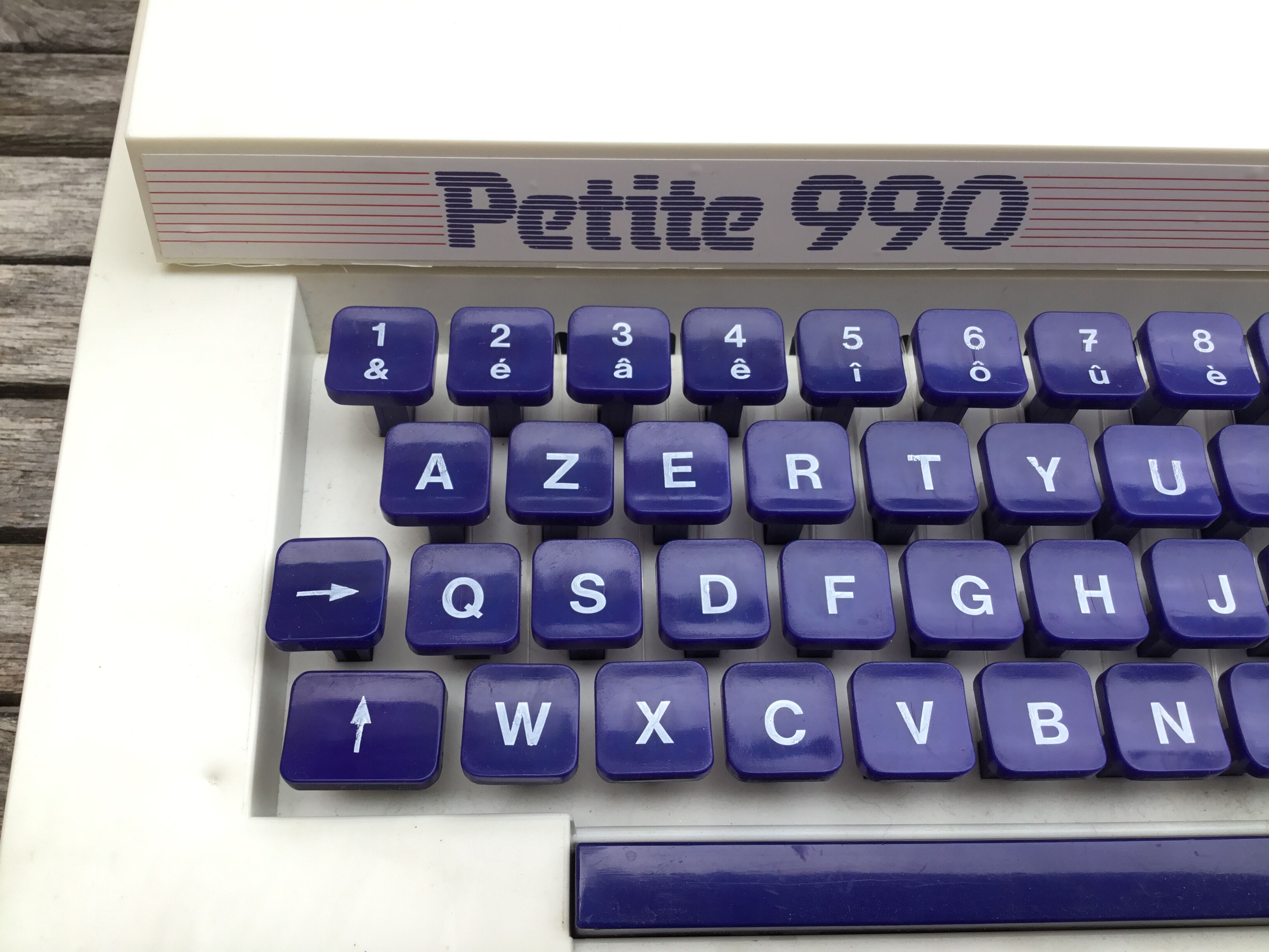 Machine to write "Little 990"