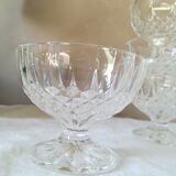 Crystal dessert service