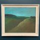 Huile sur toile originale suédoise – "Paysage" par Dina Mortensen – Signé DM – Vintage et encadré – 53 × 45,5 cm (20,9" × 17,9")