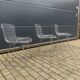 3x original Knoll Bertoia side chairs chroom