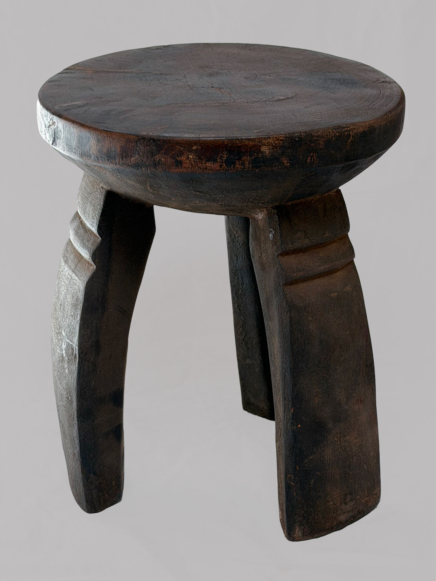 Senoufo stool in wood (Burkina Faso)