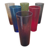 Service de 6 verres à orangeade