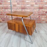 Renovated Office Floor Lamp with Table, Type LG-01, Poland 1950s