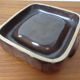 Brutalist ceramic ashtray, 1940s