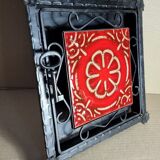Wall-mounted key box 60s/70s