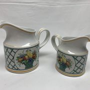 Lot 2 pots à lait villeroy & boch basket