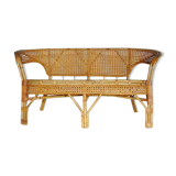 Bamboo and rattan sofa