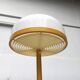 Lampe sur pied champignon de l'ère spatiale allemande du milieu du siècle de Kaiser Idell / Kaiser Leuchten