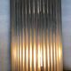 Art Deco Henri Petitot chrome and glass tubes
