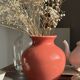 Coral ball vase, 1990s, H19; D17