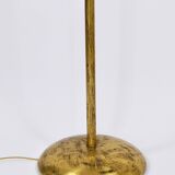 Bakalowits floor lamp from Vienna in solid brass with a glass handle, Austria, 1950s.