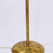Bakalowits floor lamp from Vienna in solid brass with a glass handle, Austria, 1950s.