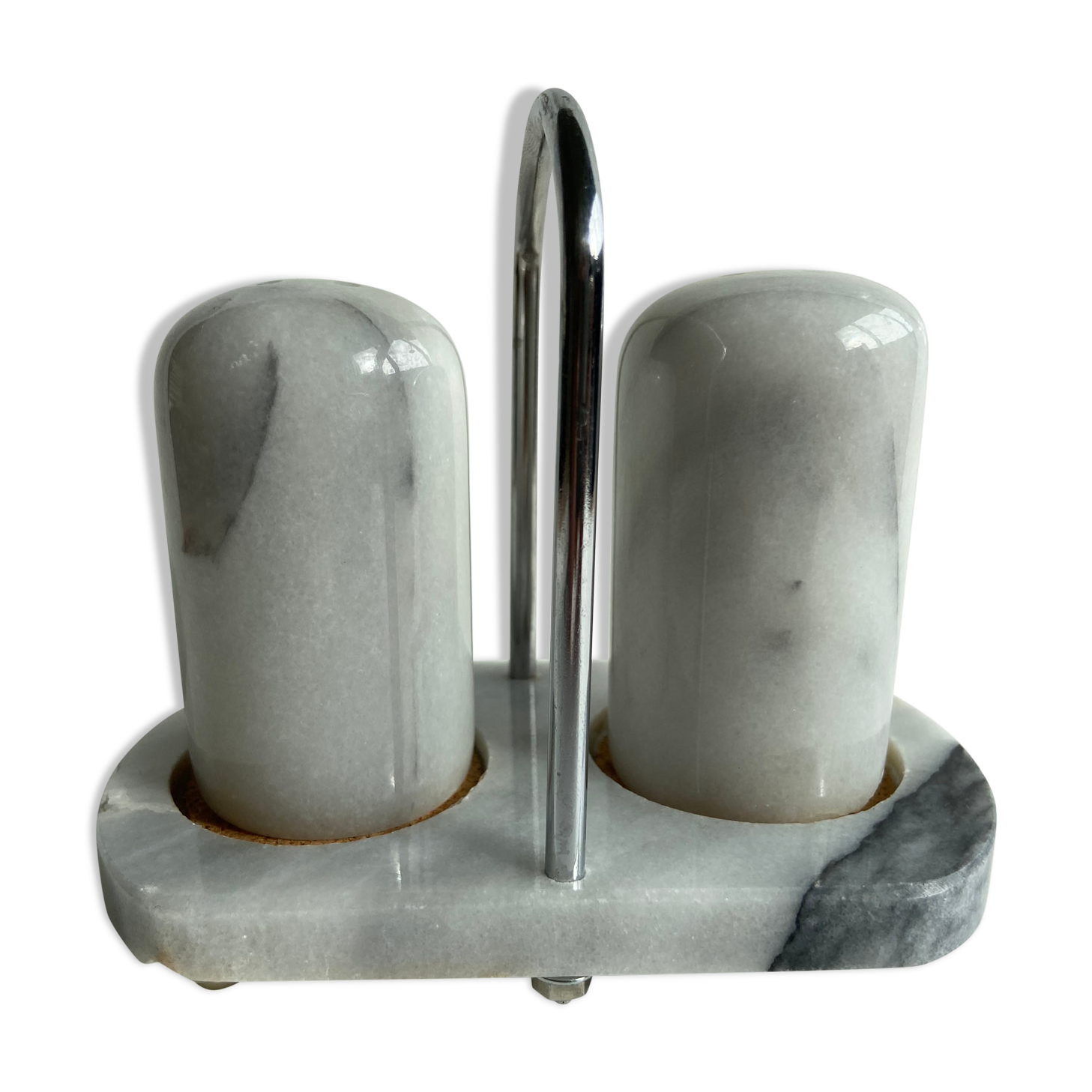 Marble salt and pepper shaker