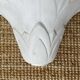 Paire d'appliques en plâtre, décor palmettes, XXe
