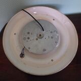 Round hand-painted ceramic ceiling light