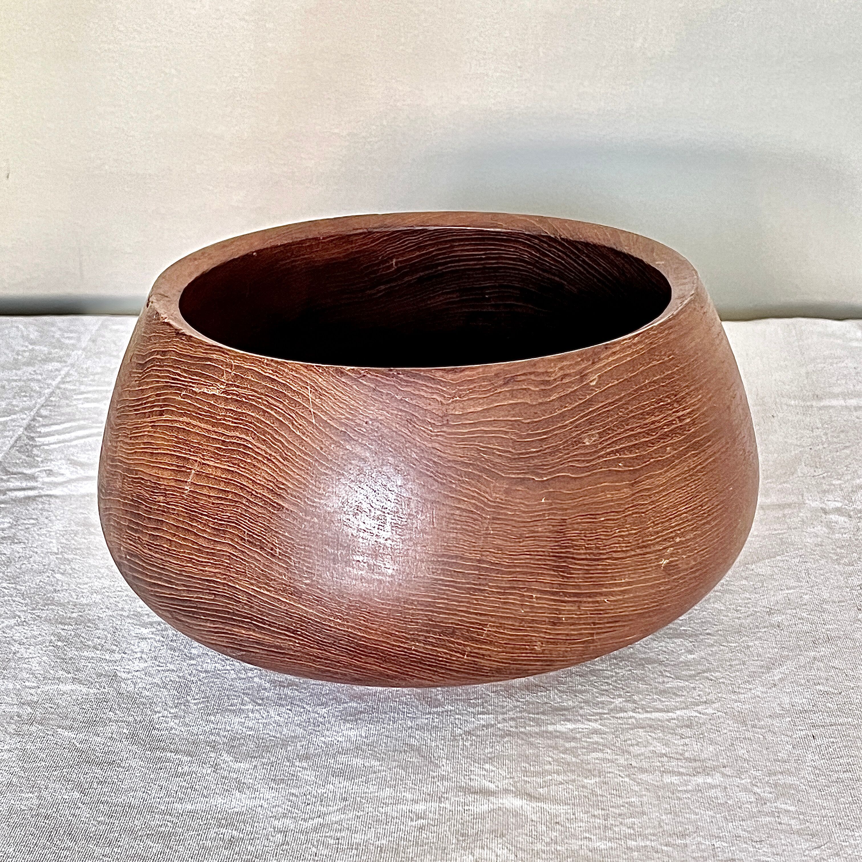 Teak wood bowl,denmark teak wood, scandinavian / japandi