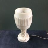 Brutalist alabaster lamp 70's