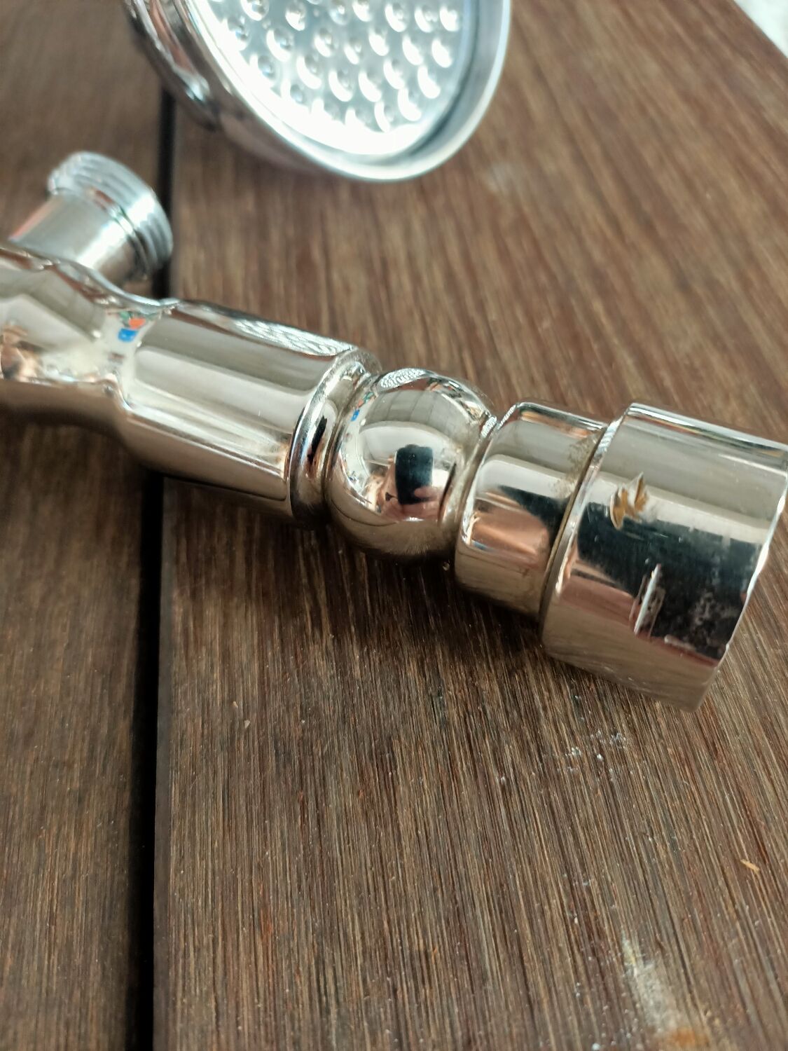 Old-fashioned bathtub faucet