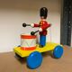 Old wooden toy to pull